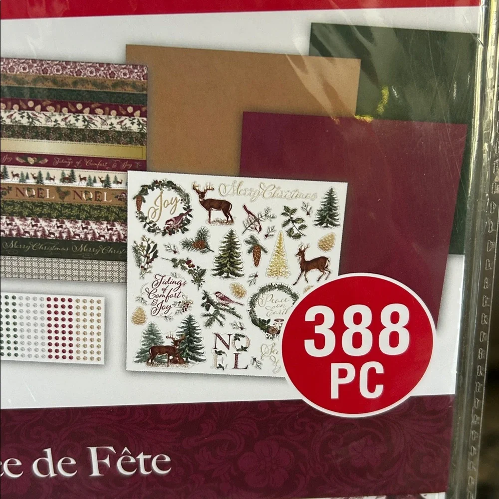 RECOLLECTIONS CHRISTMAS COLLECTION PACK 388 PC LOT OF 2 NWT